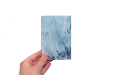 Load image into Gallery viewer, Mini Hand Bound Indigo Sketchbook