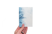 Load image into Gallery viewer, Mini Hand Bound Indigo Sketchbook