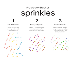 Sprinkles Brush Set for Procreate