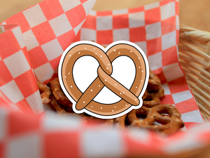 Pretzel Sticker