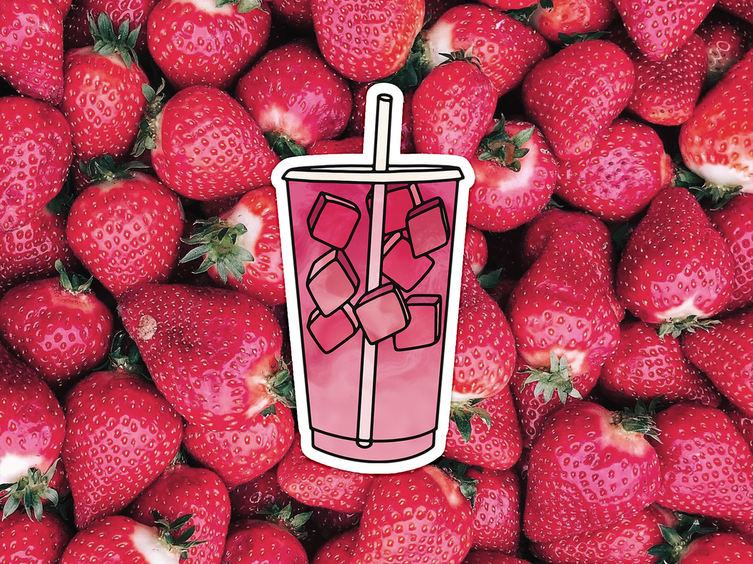 Pink Drink Sticker – DesignwithMurial