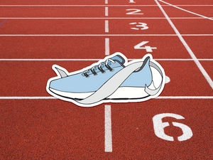 Running Shoe Sticker