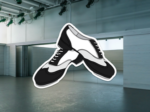 Tap Shoes Sticker